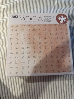 Professor Puzzle Yoga 1,000-Piece Jigsaw Puzzle - Brown